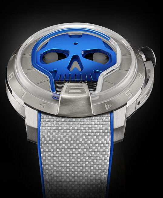 HYT S48-TT-33-BF-RA SKULL 48.8 MM Replica watch